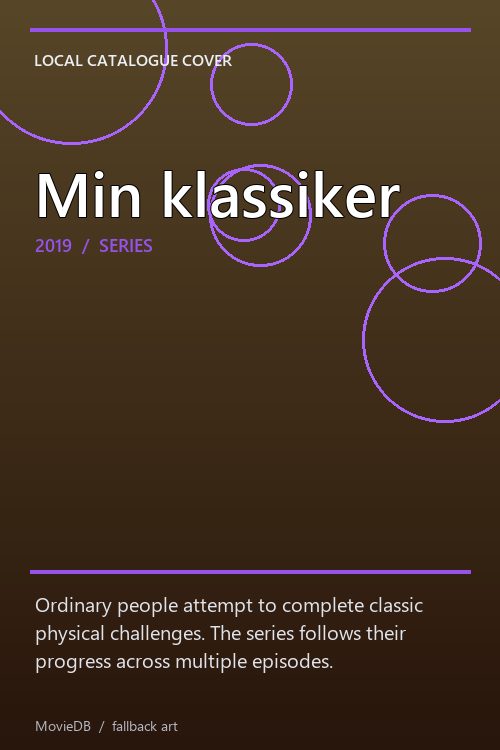 Min klassiker poster
