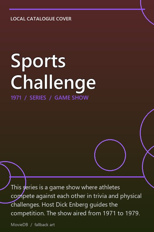 Sports Challenge poster