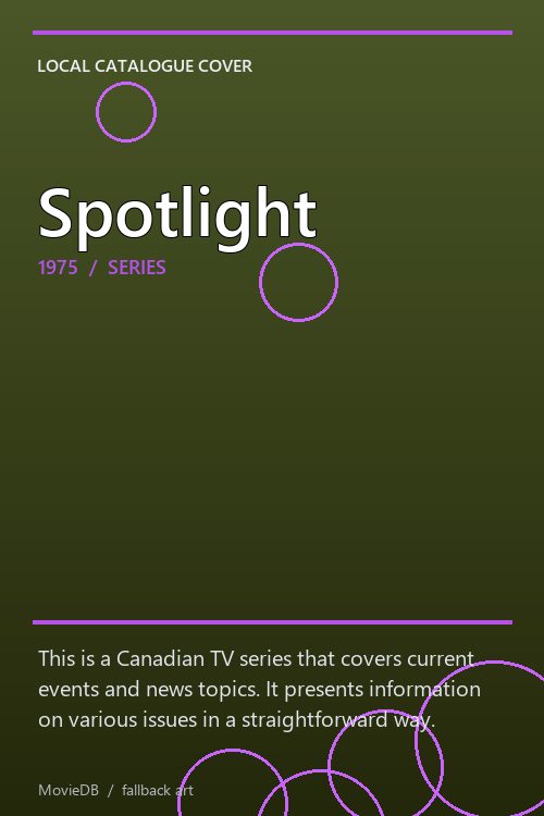 Spotlight poster