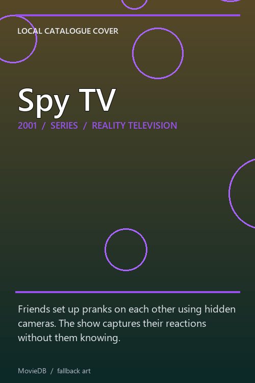 Spy TV poster