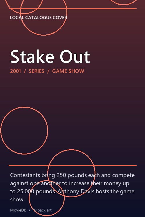 Stake Out poster
