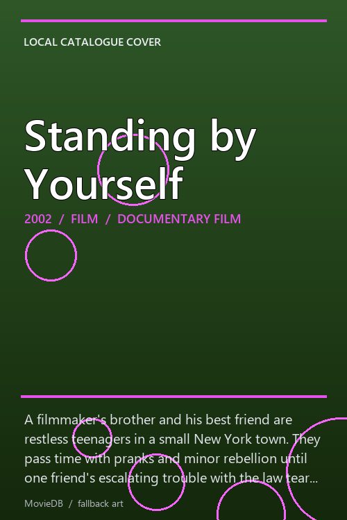 Standing by Yourself poster