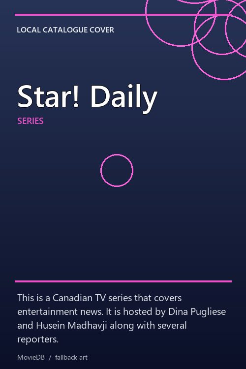 Star! Daily poster
