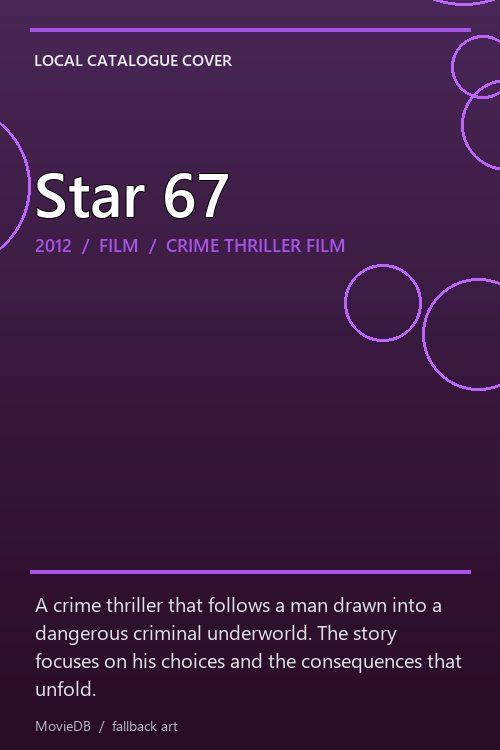 Star 67 poster
