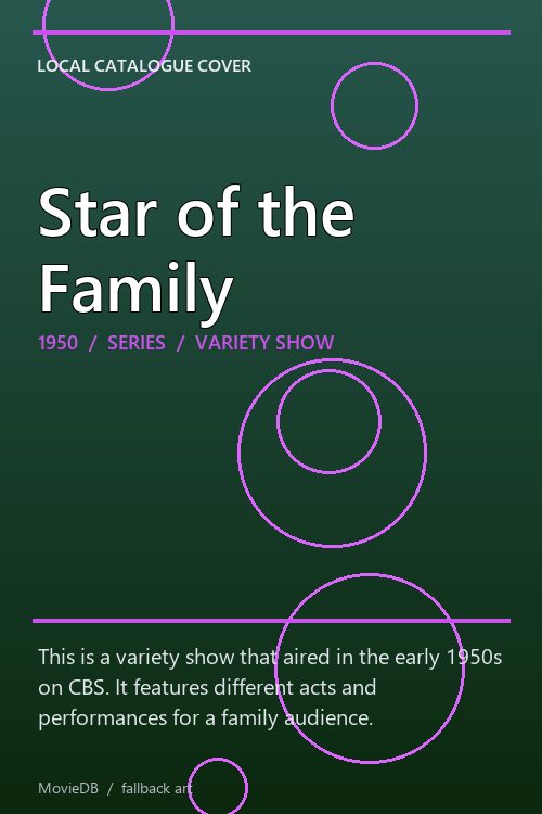 Star of the Family poster
