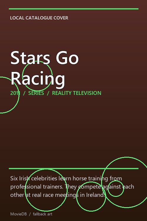 Stars Go Racing poster