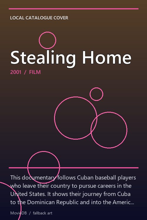 Stealing Home poster