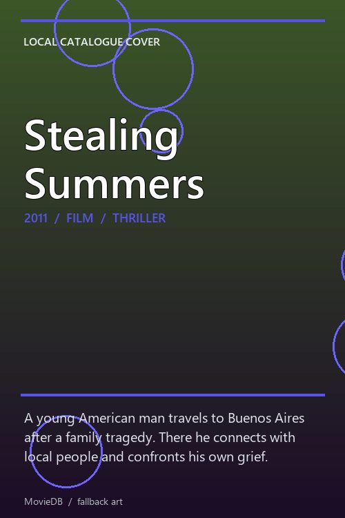 Stealing Summers poster