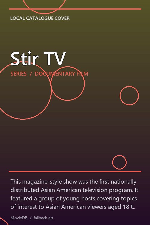 Stir TV poster