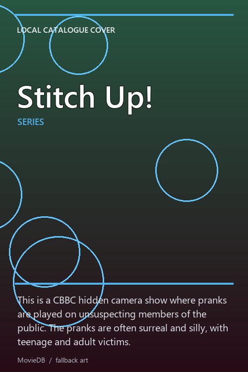 Stitch Up! poster