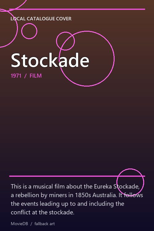 Stockade poster