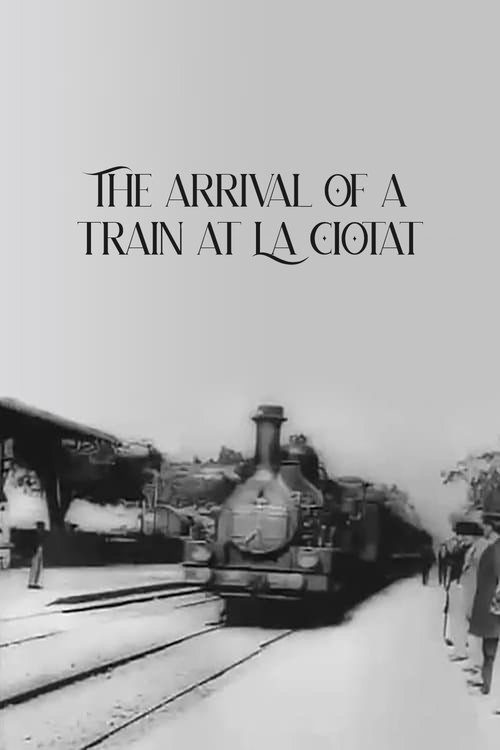 L'Arrivée d'un train en gare de La Ciotat poster