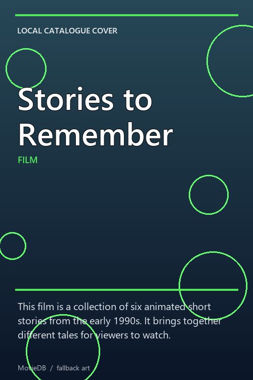 Stories to Remember poster