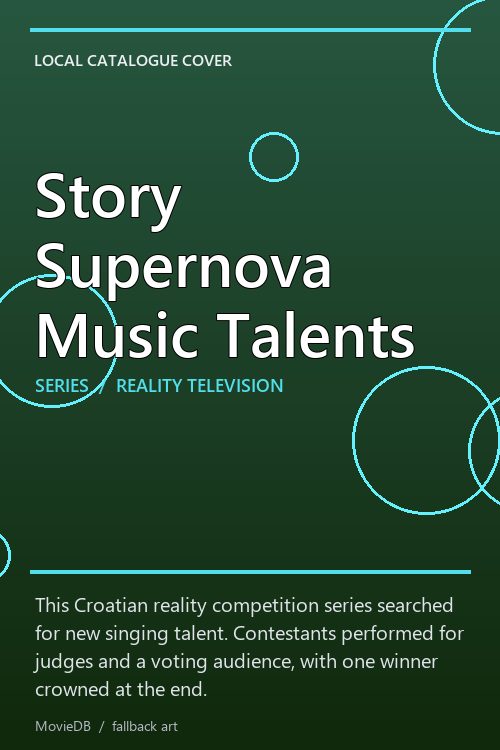 Story Supernova Music Talents poster