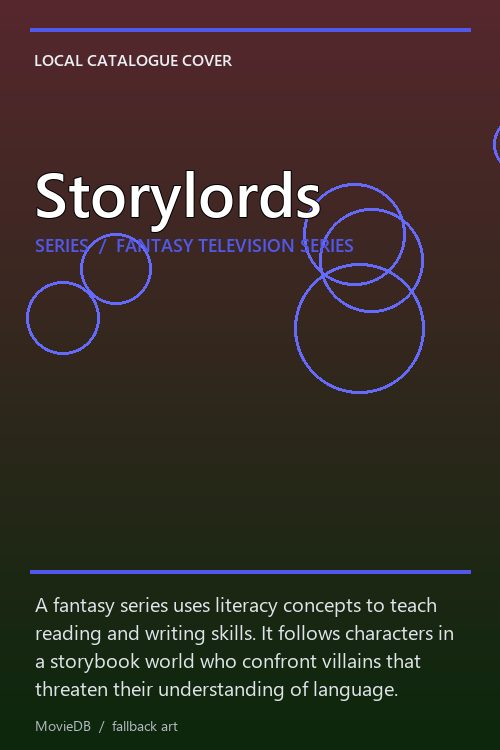 Storylords poster