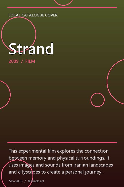 Strand poster