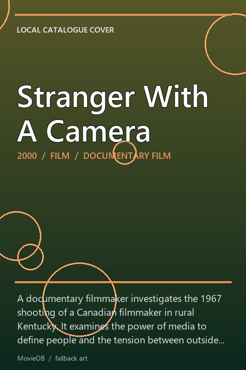 Stranger With A Camera poster