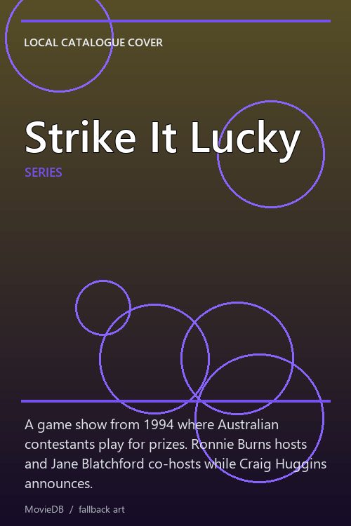 Strike It Lucky poster