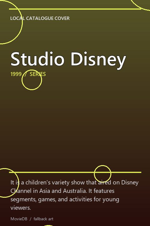 Studio Disney poster