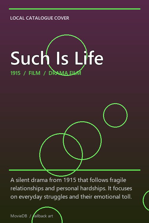 Such Is Life poster