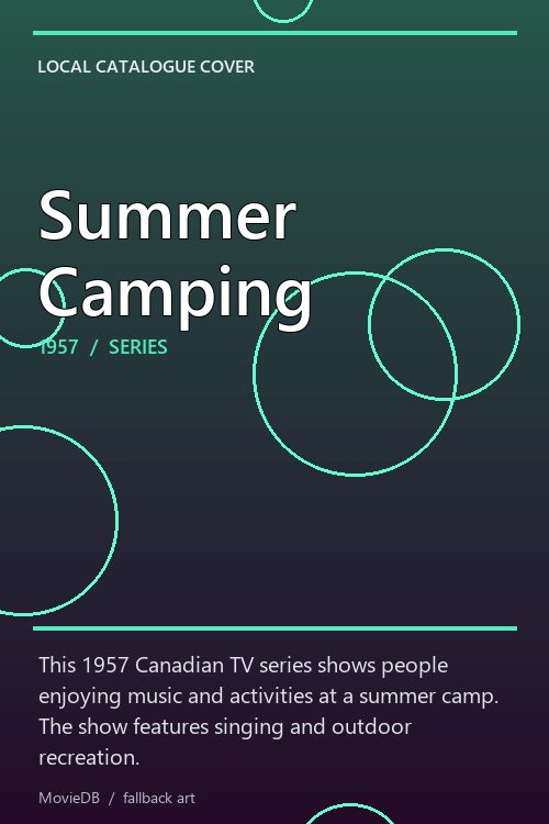 Summer Camping poster