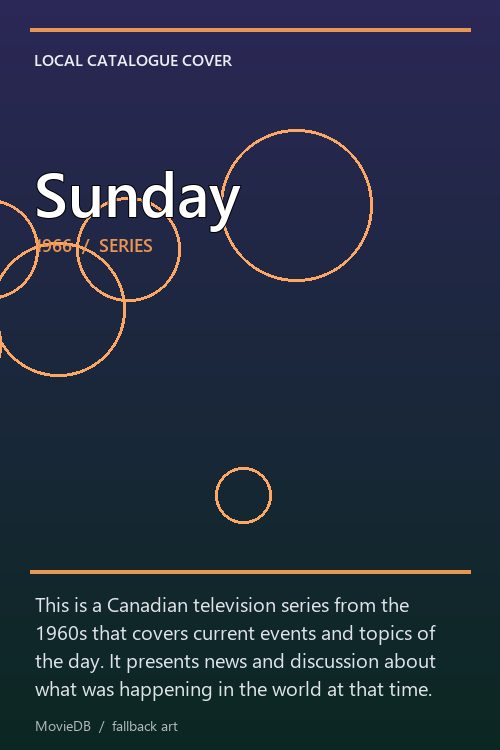 Sunday poster