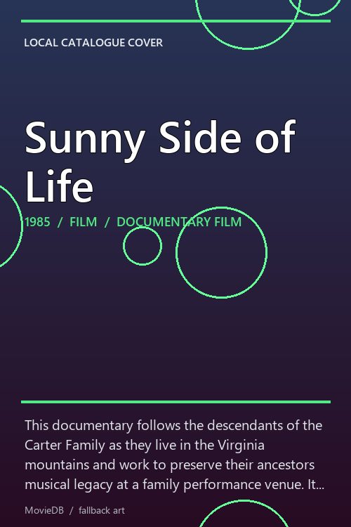 Sunny Side of Life poster