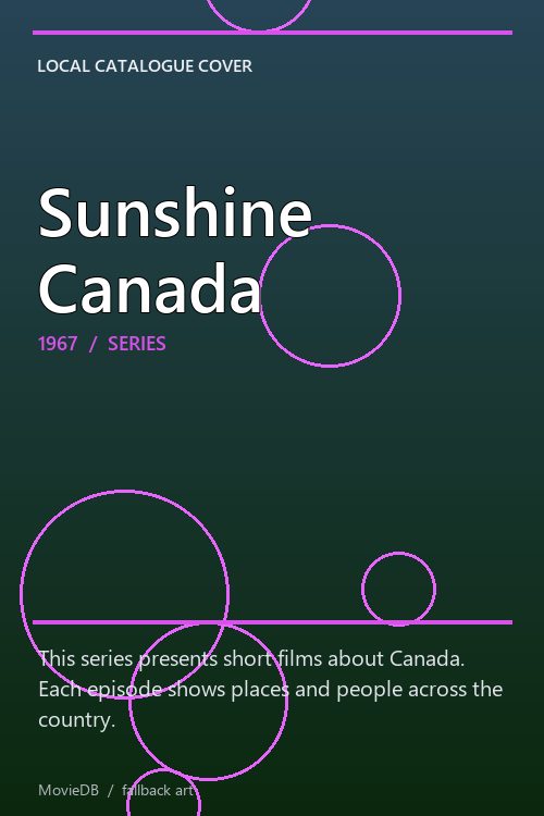 Sunshine Canada poster