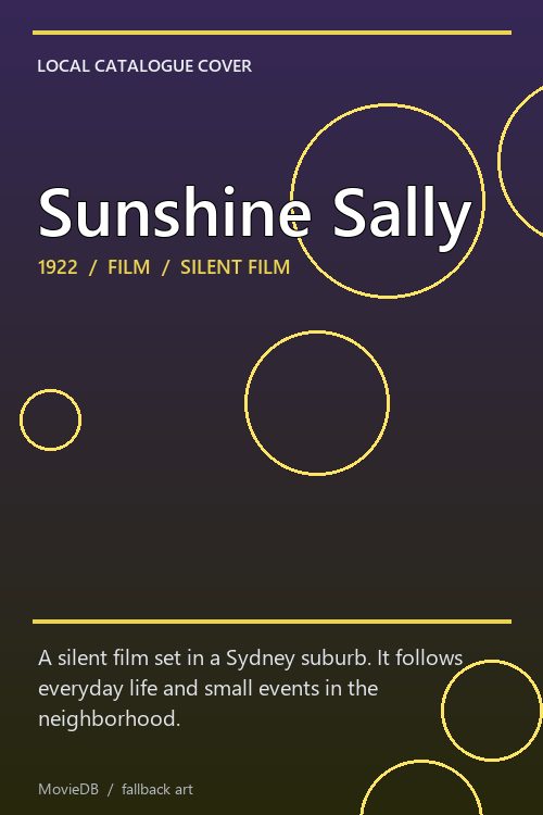 Sunshine Sally poster