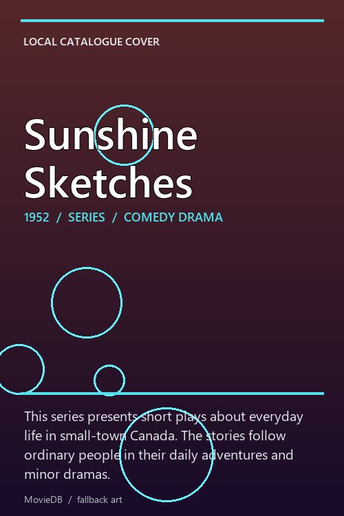 Sunshine Sketches poster