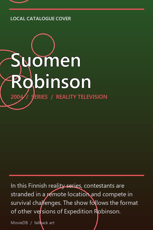 Suomen Robinson poster