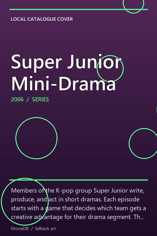 Super Junior Mini-Drama poster