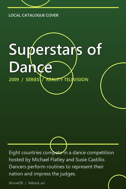 Superstars of Dance poster