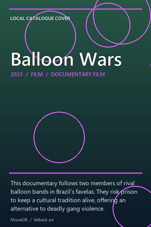Balloon Wars poster