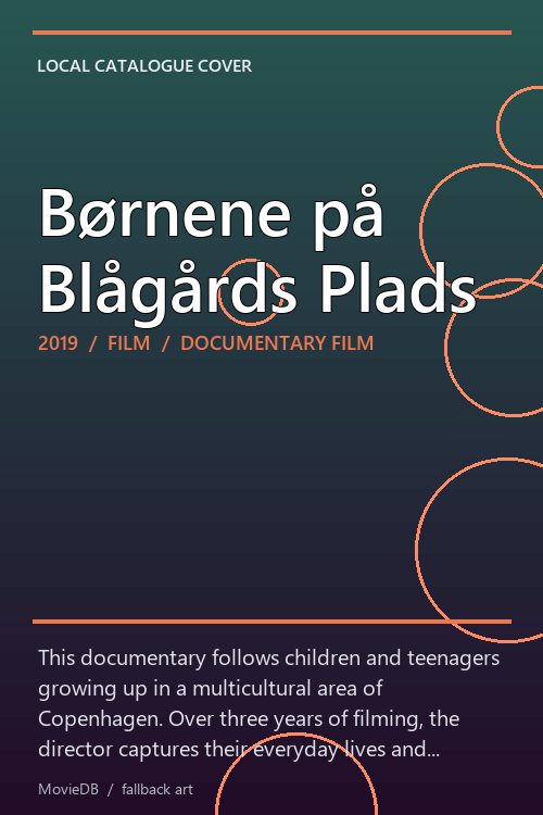 Børnene på Blågårds Plads poster