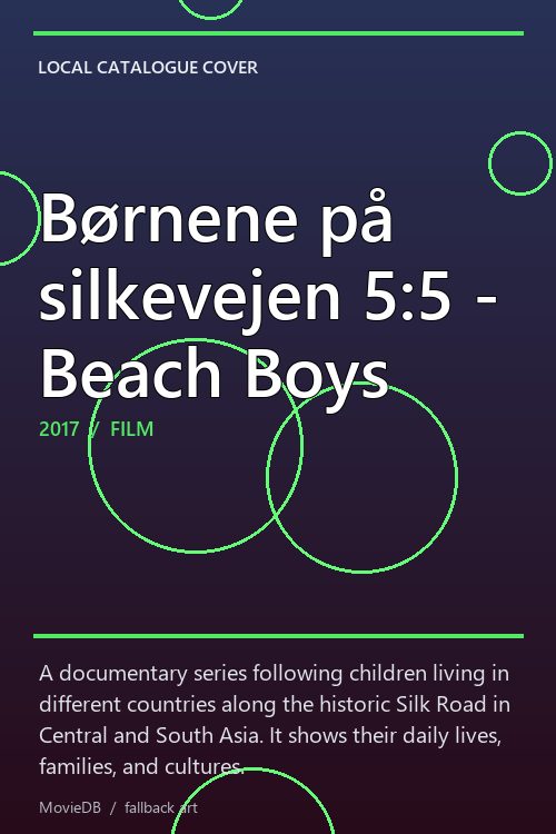 Børnene på silkevejen 5:5 - Beach Boys poster