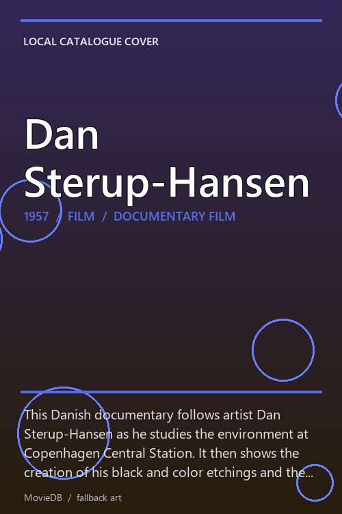 Dan Sterup-Hansen poster