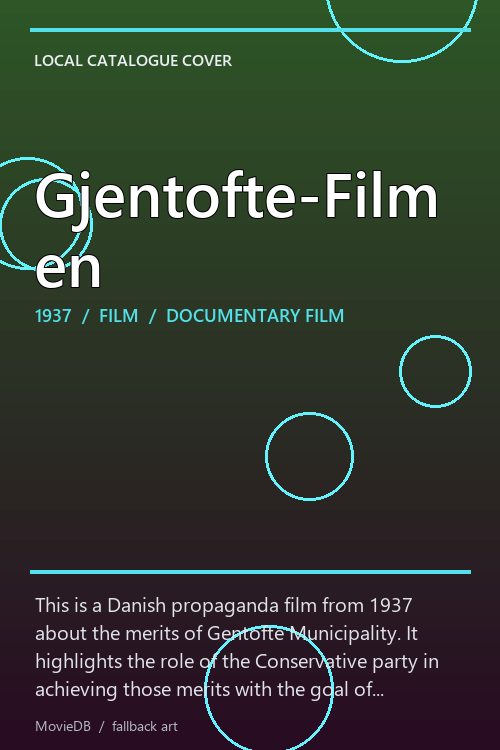 Gjentofte-Filmen poster