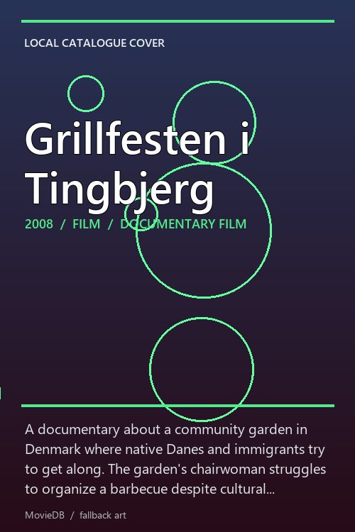 Grillfesten i Tingbjerg poster