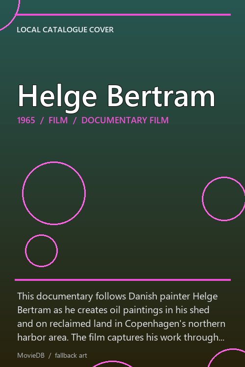 Helge Bertram poster