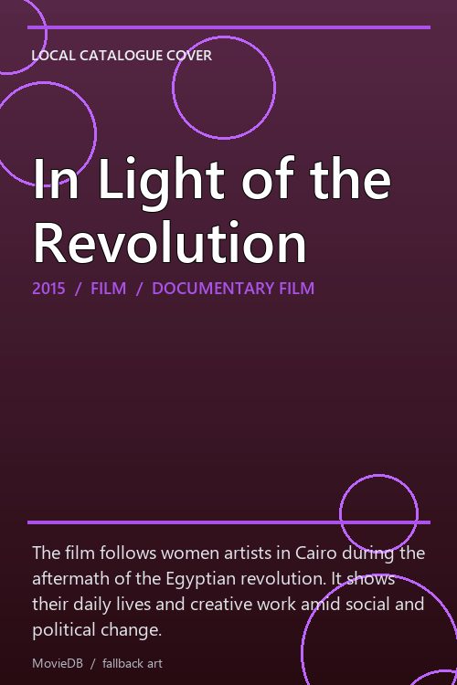 In Light of the Revolution poster
