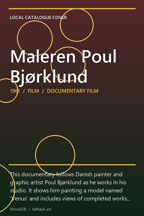 Maleren Poul Bjørklund poster