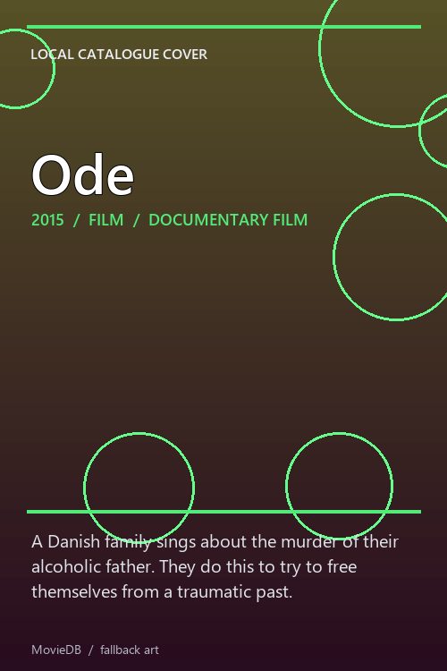 Ode poster