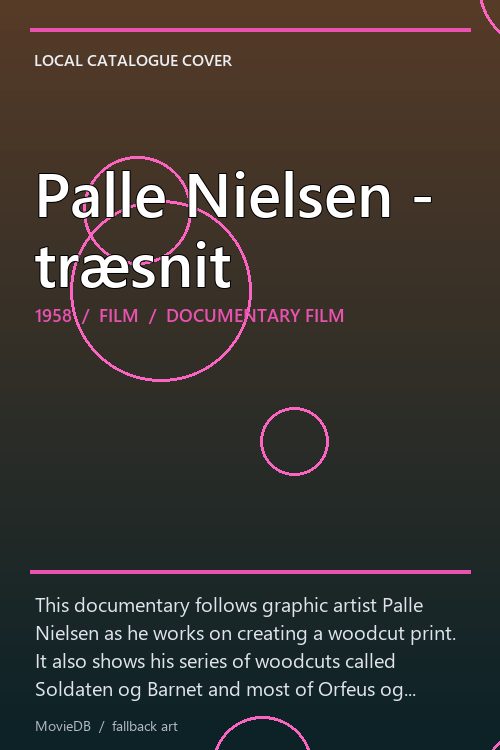 Palle Nielsen - træsnit poster