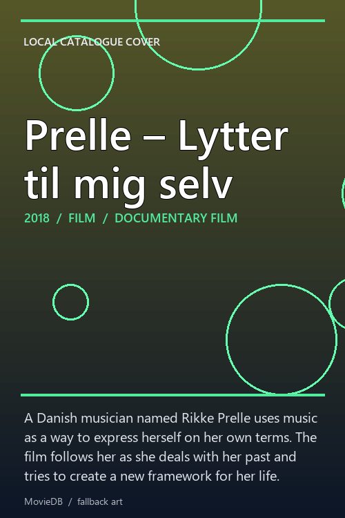 Prelle – Lytter til mig selv poster