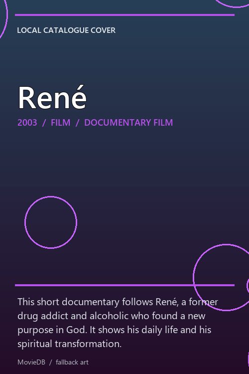 René poster