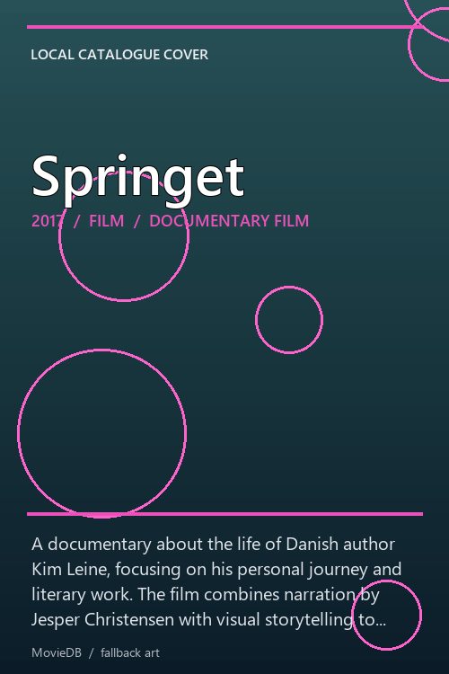 Springet poster