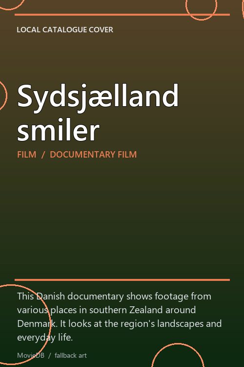 Sydsjælland smiler poster