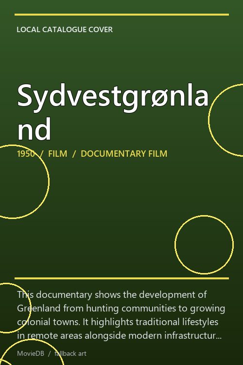 Sydvestgrønland poster