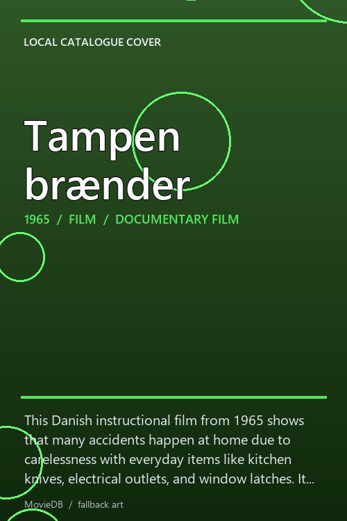 Tampen brænder poster